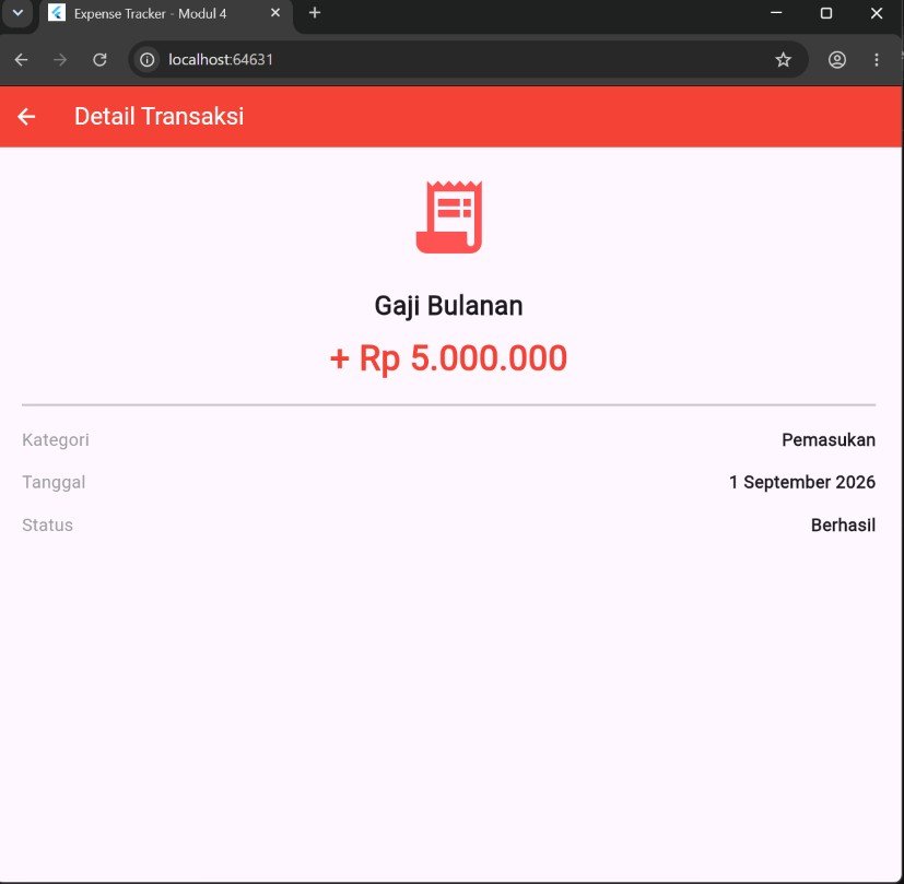 Hasil Akhir: Detail Transaksi Gaji Bulanan (Pemasukan)